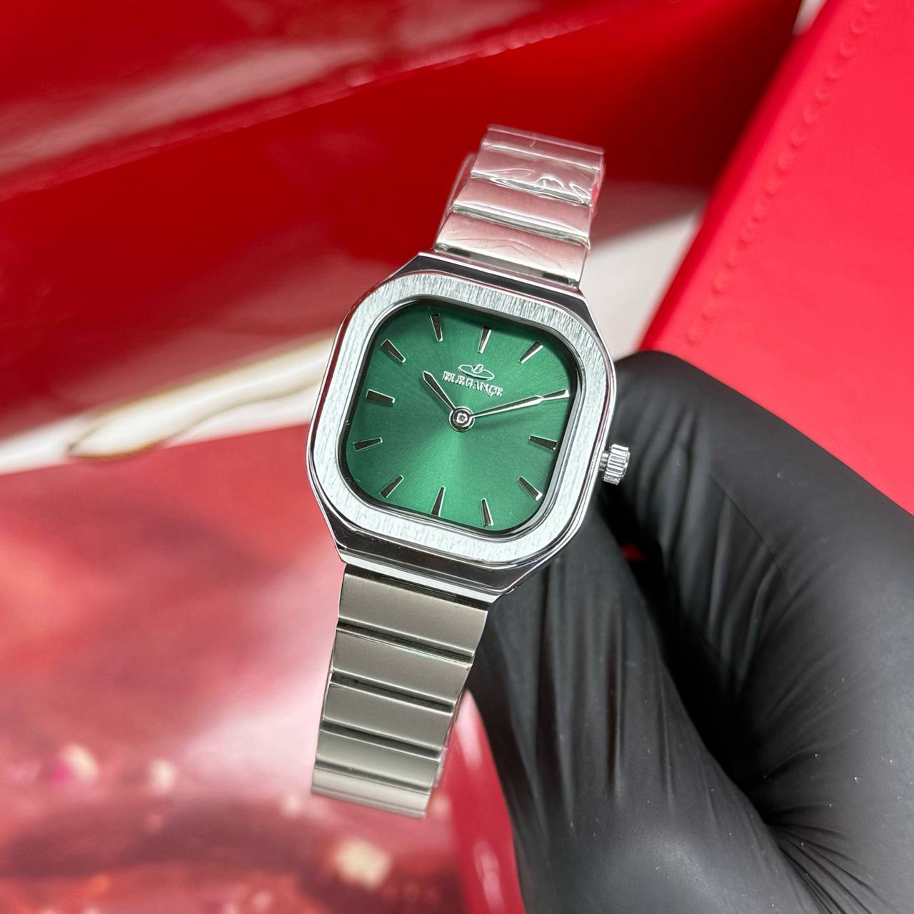 ساعت زنانه Elegance قاب مربع_ضدآب استخری