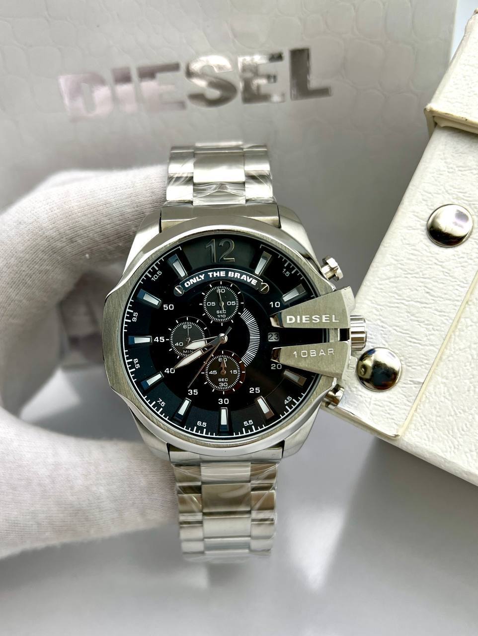 ساعت مردانه DEZLE مدل شاخدار استیل ۳۱۶ ضدآب