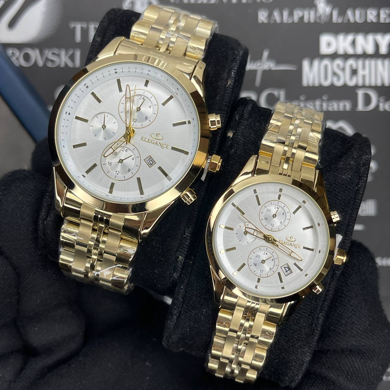 ساعت ست مارک Romanson -طرح کرنو فول استیل-ضدآب استخری