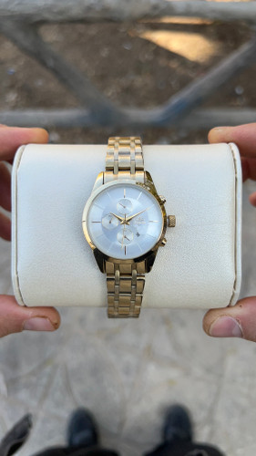 ساعت زنانه Eleganceمدل vip طرح کرنو فول استیل -ضدآب