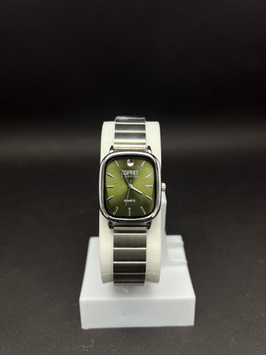 ساعت مچی زنانه مارک اسپریت بند استیل نقره ای _قاب مستطیل